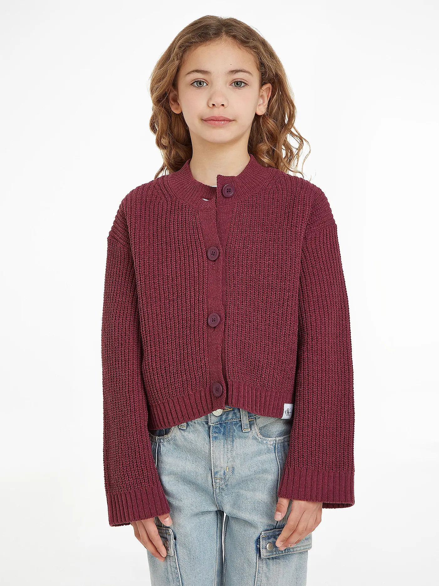 CALVIN KLEIN JEANS | Mädchen Strickjacke | 